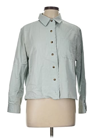 St. John's Bay Long Sleeve Button-Down Shirt (view 1)