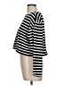 J.Crew 100% Cotton Stripes Black Long Sleeve Top Size L - photo 5