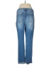 Chico's Hearts Blue Jeans Size Med (1) - photo 2