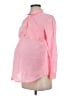 Old Navy Pink Long Sleeve Blouse Size XS Maternity - photo 1