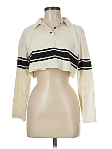 Zara Long Sleeve Polo (view 1)