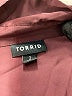 Torrid Burgundy 3/4 Sleeve Blouse Size 2X Plus (2) - photo 7
