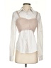 Cinq à Sept Color Block Ivory Long Sleeve Blouse Size XS - photo 1
