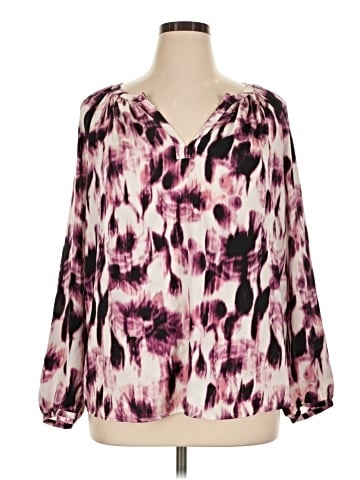 Apt. 9 3/4 Sleeve Blouse (view 1)