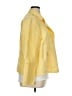 Chico's 100% Linen Yellow Jacket Size XL (3) - photo 4