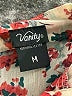 Vanity 100% Polyester Floral Tan Casual Dress Size M - photo 7