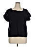 Madewell Black Short Sleeve Top Size 1X - photo 1