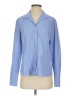 Finley Blue Long Sleeve Blouse Size S - photo 1