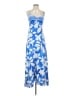 Zara Tropical Blue Casual Dress Size S - photo 1