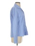 Finley Blue Long Sleeve Blouse Size S - photo 4