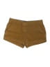 J.Crew Solid Brown Khaki Shorts Size 10 - photo 1