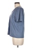 Eileen Fisher Blue Short Sleeve Top Size M (petite) - photo 5