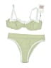 Sister Solid Green Two Piece Swimsuit Size M - photo 1