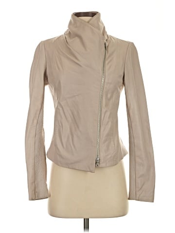 Vince. Leather Jacket (view 1)