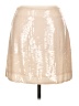J.Crew Collection 100% Polyester Metallic Ivory Formal Skirt Size 10 - photo 1