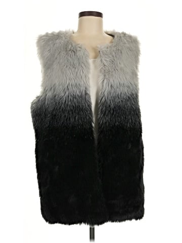 INC International Concepts Faux Fur Vest (view 1)