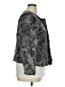 DressBarn 100% Acrylic Paisley Gray Blazer Size 14 - 16 - photo 4