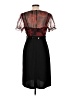 Connected Apparel 100% Polyester Black Cocktail Dress Size 10 - photo 2