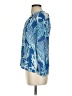 Lilly Pulitzer 100% Silk Blue 3/4 Sleeve Silk Top Size XXS - photo 5