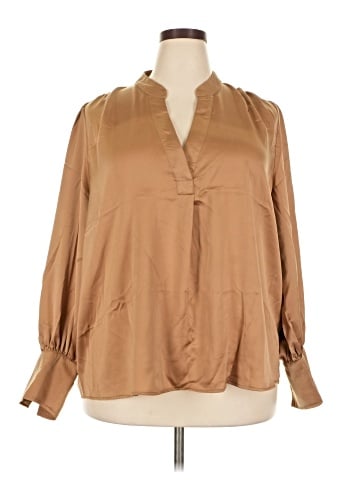 Banana Republic Factory Store Long Sleeve Blouse (view 1)