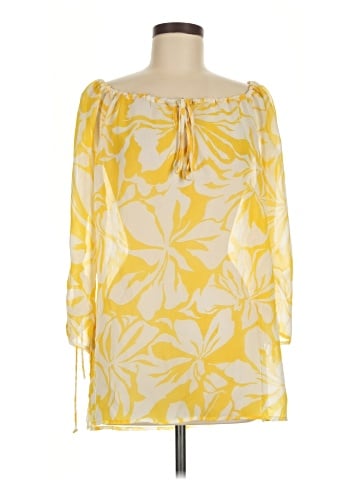 Material Girl 3/4 Sleeve Blouse (view 1)