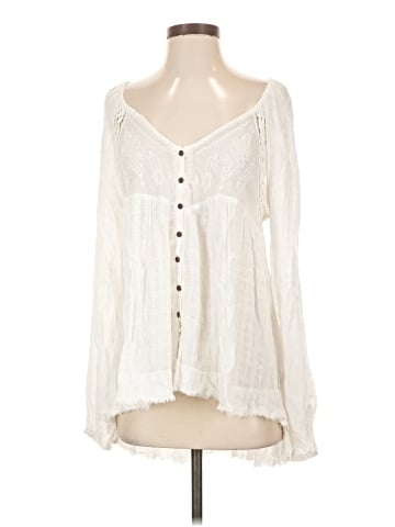 Free People Long Sleeve Blouse (view 1)