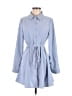 DAZY 100% Polyester Blue Casual Dress Size XL - photo 1