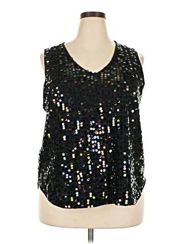 Joan Vass Sleeveless Blouse (view 1)