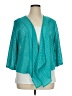 Catherines 100% Polyester Teal Cardigan Size 0X - photo 1