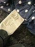 H&M 100% Polyester Polka Dots Blue Raincoat Size 18-24 mo - photo 3