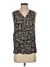 Nic + Zoe Black Sleeveless Blouse Size XS - photo 1
