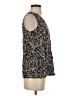 Nic + Zoe Black Sleeveless Blouse Size XS - photo 4