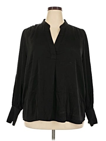 Banana Republic Factory Store Long Sleeve Blouse (view 1)