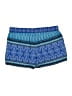 Ann Taylor LOFT 100% Polyester Paisley Blue Shorts Size L - photo 2