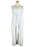 Venus Chevron-herringbone Blue Jumpsuit Size 24 - photo 1