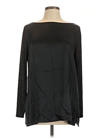 Club Monaco Long Sleeve Silk Top (view 1)