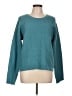 Cyrus Solid Teal Pullover Sweater Size L - photo 1