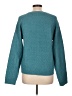Cyrus Solid Teal Pullover Sweater Size L - photo 2