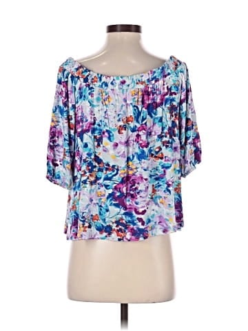 Loveappella Short Sleeve Blouse (view 2)