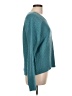 Cyrus Solid Teal Pullover Sweater Size L - photo 4