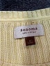 SONOMA life + style 100% Cotton Yellow Pullover Sweater Size M - photo 7