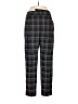 Topshop Plaid Green Casual Pants Size 8 - photo 1