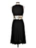 Kay Unger Graphic Black Cocktail Dress Size 10 - photo 2