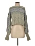 Free People Tweed Green Pullover Sweater Size S - photo 1