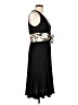 Kay Unger Graphic Black Cocktail Dress Size 10 - photo 4