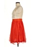 A'reve 100% Polyester Hearts Orange Cocktail Dress Size M - photo 5