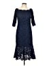 Alex Evenings Blue Cocktail Dress Size 12 - photo 1