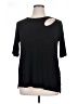 Kim & Cami Black 3/4 Sleeve Top Size 1X - photo 1