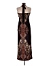 Snap Paisley Brown Casual Dress Size M - photo 2