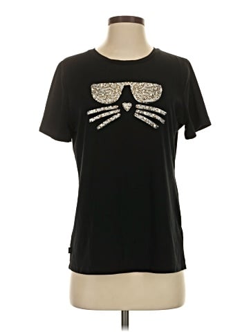 Karl Lagerfeld Paris Short Sleeve T-Shirt (view 1)